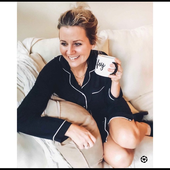 Women's Beautifully Soft Notch Collar Nightgown - Picture 4 of 4